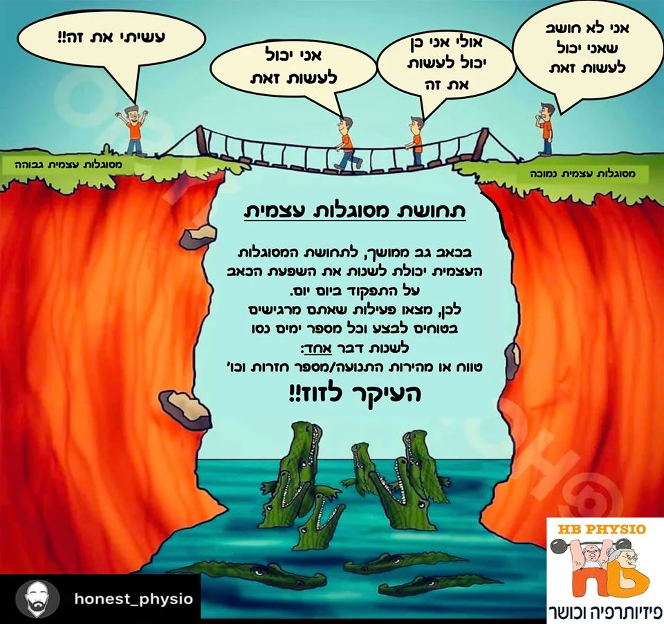 תחושת מסוגלות עצמית וכאב